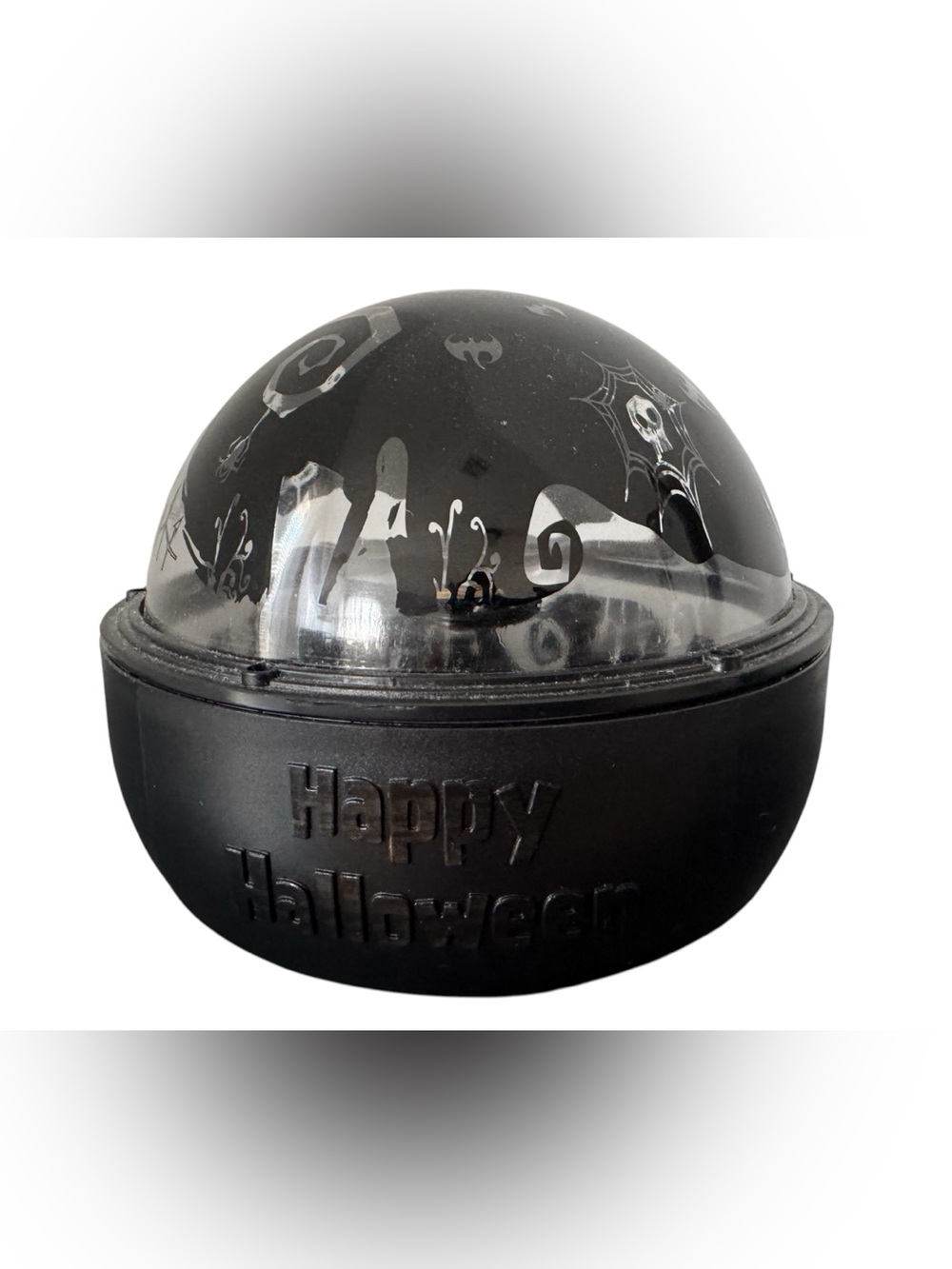 NWB Disney Nightmare Before Christmas Happy Halloween shadow lights globe